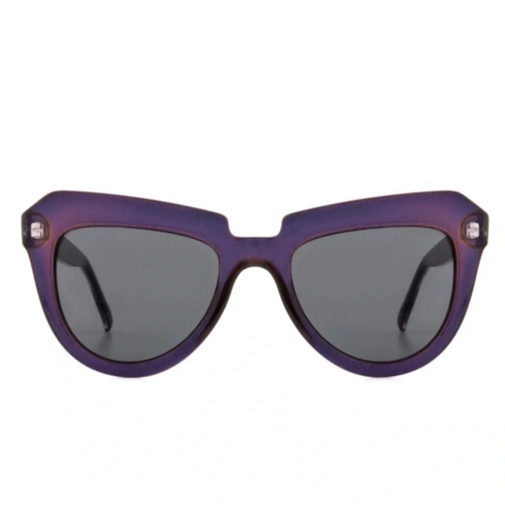 NEW Komono sunglasses Stella women's cateye purple haze